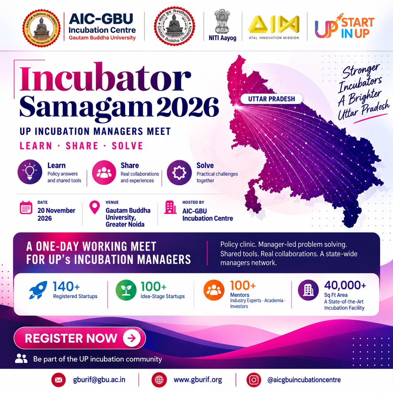 Incubator Samagam 2026